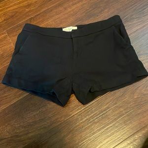 Joie black texture shorts size 8